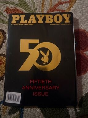 PLAYBOY Black & Gold 50th Anniversary Collector's Edition 2004.